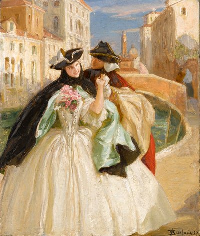 Karneval in Venedig von Vittorio Emanuele Bressanin